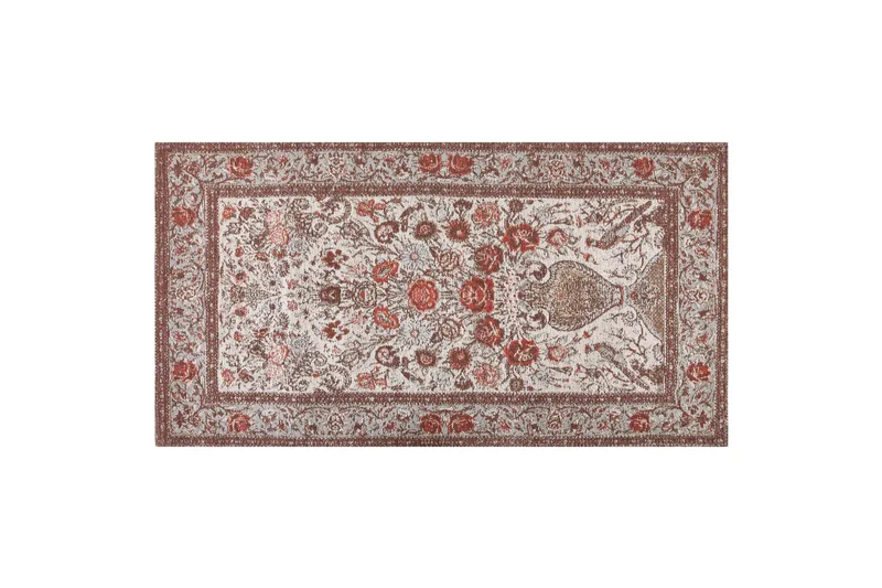 Binnisz Ryetæppe 80x150 cm, Rød