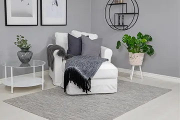 Birka Uldtæppe Rektangulær 300x400 cm - Sølv - Tekstiler - Tæpper - Moderne tæppe - Uldtæppe