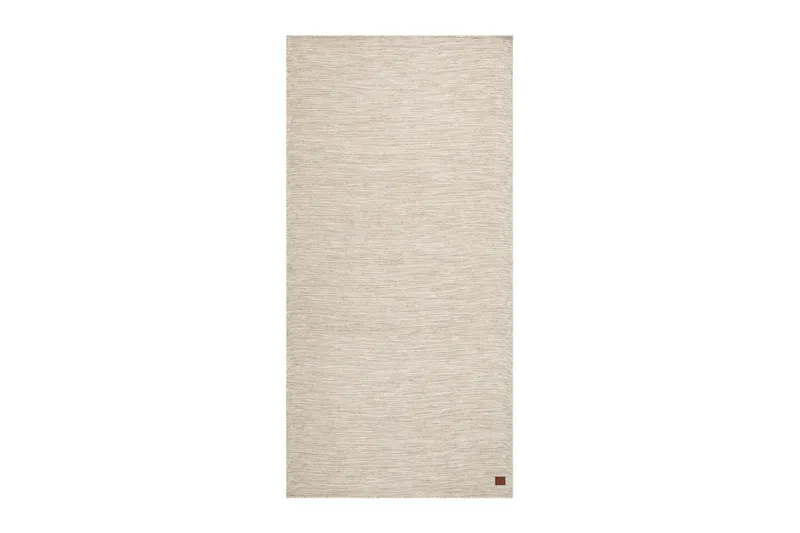 Birka Uldtæppe Rektangulært 75x150 cm - Linned - Tekstiler - Tæpper - Moderne tæppe - Uldtæppe