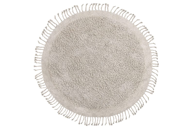 Bitlis Ryetæppe 140 cm Rund, Beige