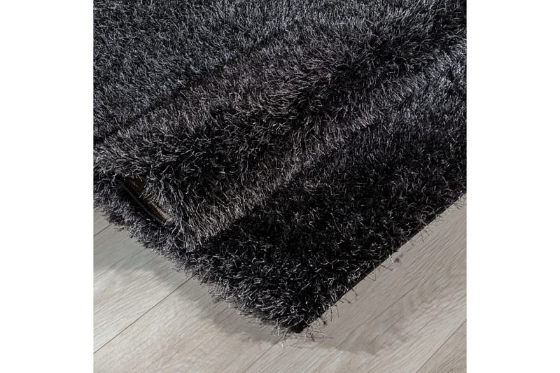Blodwen Tæppe Rektangulært 220x160 cm - Sort - Tekstiler - Tæpper - Moderne tæppe - Ryatæpper