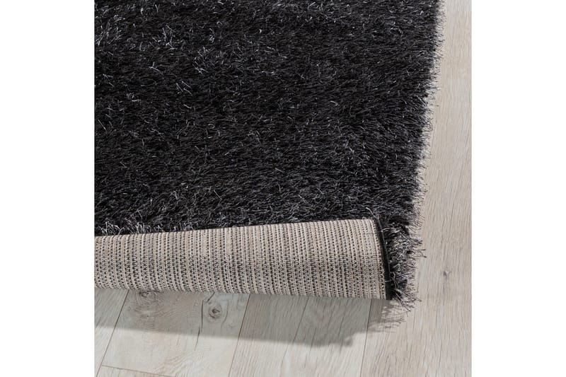 Blodwen Tæppe Rektangulært 220x160 cm - Sort - Tekstiler - Tæpper - Moderne tæppe - Ryatæpper