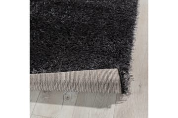 Blodwen Tæppe Rektangulært 220x160 cm - Sort - Tekstiler - Tæpper - Moderne tæppe - Ryatæpper