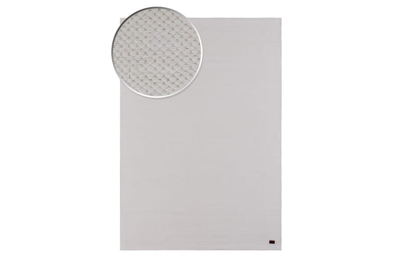 Hemsero Bomuldstæppe 160x230 cm - Hvid - Tekstiler - Tæpper - Moderne tæppe - Bomuldstæpper