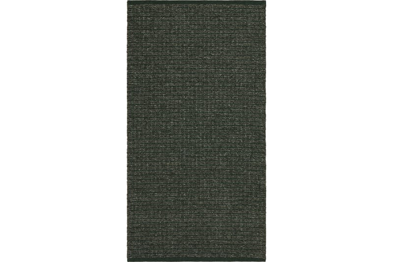 Marion Bomuldstæppe 80x150 cm Mørkegrøn - Horredsmattan - Tekstiler - Tæpper - Moderne tæppe - Bomuldstæpper