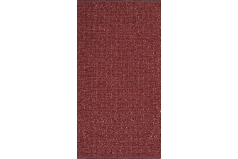 Marion Bomuldstæppe 80x150 cm Rød - Horredsmattan - Tekstiler - Tæpper - Moderne tæppe - Bomuldstæpper