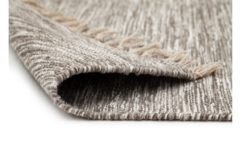 Montville bomuldstæppe 135x195 - Grå - Bomuldstæpper - Små tæpper