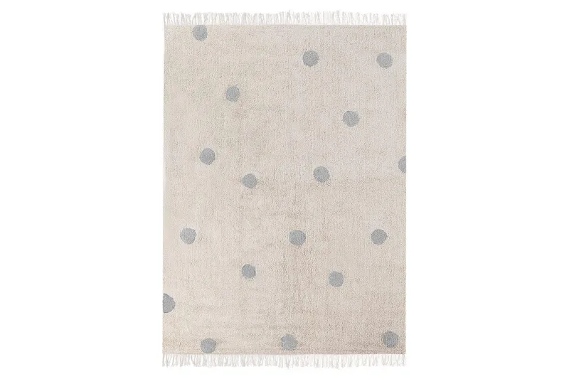 Bomullsmatta Beige, Grå