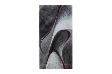 Brilliance Volante Friezetæppe 80x350 - Rød - Tekstiler - Tæpper - Moderne tæppe - Wiltontæpper