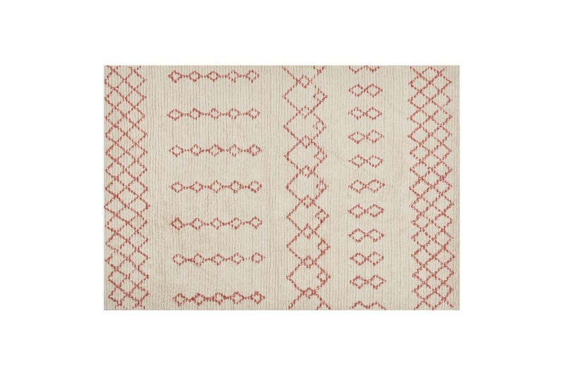 Buxar Ryetæppe 140x200 cm - Beige - Tekstiler - Tæpper - Moderne tæppe - Ryatæpper