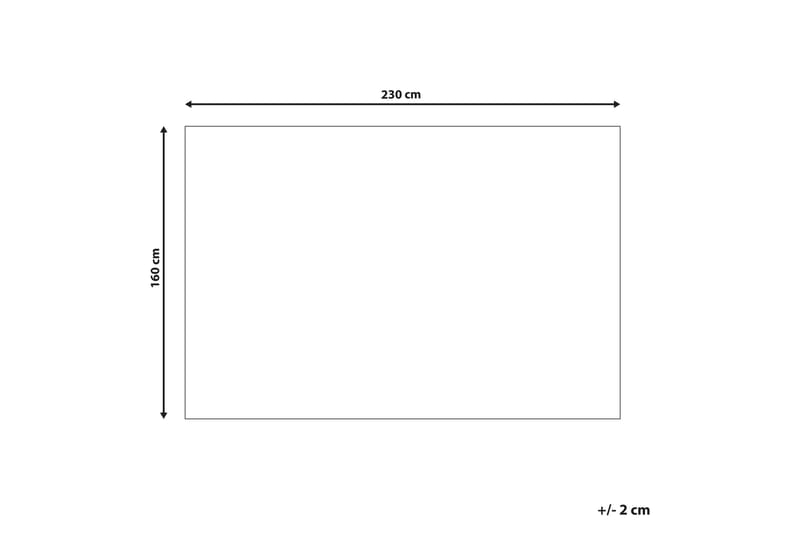 Calti Ryetæppe 160x230 cm - Blå - Tekstiler - Tæpper - Moderne tæppe - Ryatæpper