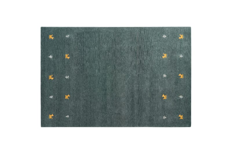 Calti Ryetæppe 200x300 cm - Grøn - Tekstiler - Tæpper - Moderne tæppe - Ryatæpper