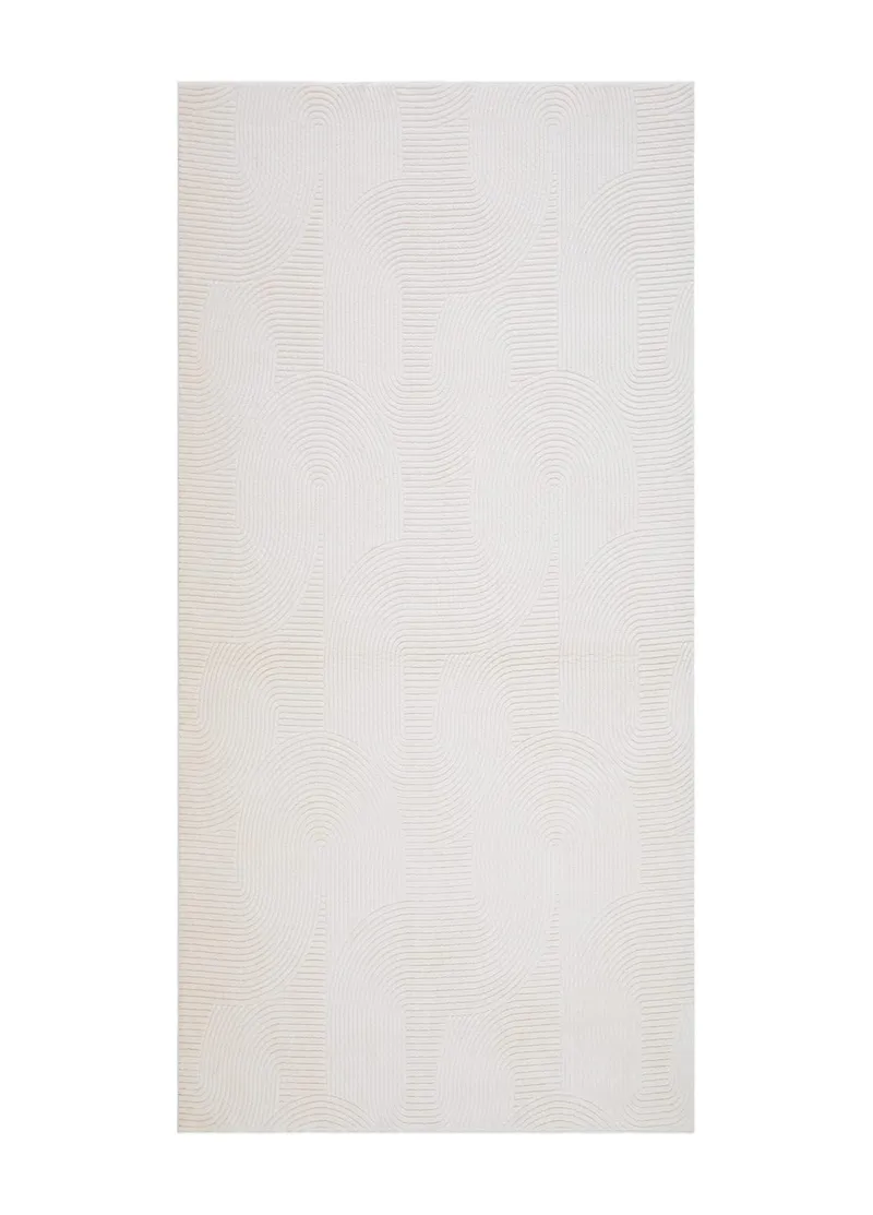 Castello Wilton Tæppe 80x150 cm Rektangulært, Natur