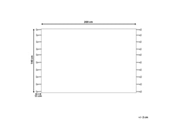 Corum Ryetæppe 140x200 cm - Sort - Tekstiler - Tæpper - Moderne tæppe - Bomuldstæpper