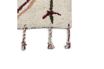 Corum Ryetæppe 160x230 cm - Beige - Tekstiler - Tæpper - Moderne tæppe - Bomuldstæpper