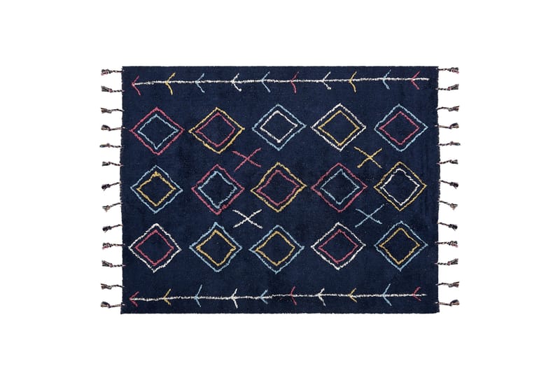 Corum Ryetæppe 160x230 cm, Sort