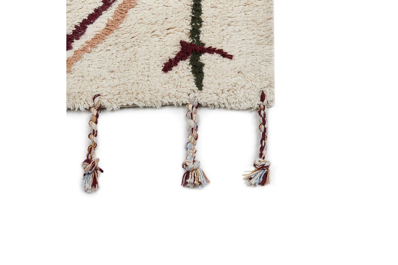 Corum Ryetæppe 80x150 cm - Beige - Tekstiler - Tæpper - Moderne tæppe - Bomuldstæpper