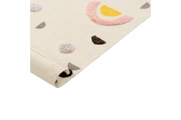 Curup Bomuldstæppe 80x150 cm - Beige - Tekstiler - Børnetekstiler - Børnetæpper