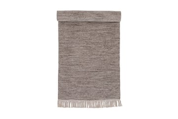 Cyrus Uldtæppe 80x250 cm - Beige - Tekstiler - Tæpper - Moderne tæppe - Uldtæppe