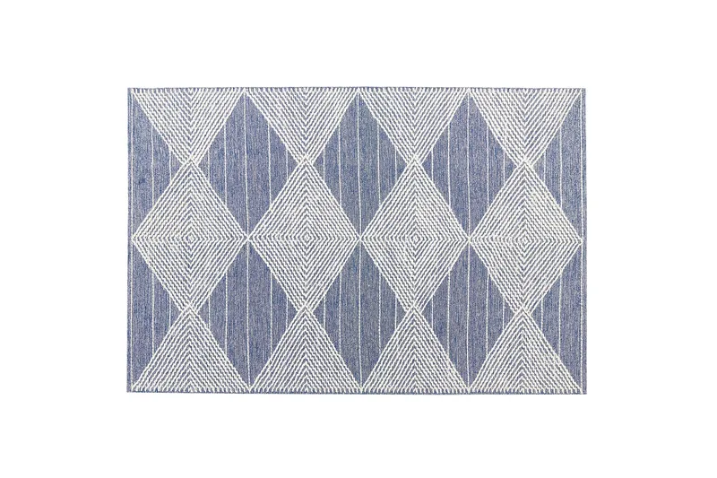Datca Uldtæppe 140x200 cm, Blå