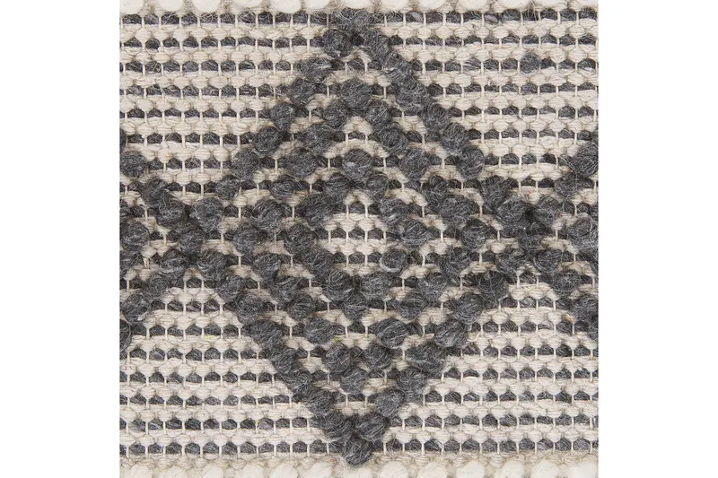 Davutlar Uldtæppe 140x200 cm - Beige - Tekstiler - Tæpper - Moderne tæppe - Uldtæppe