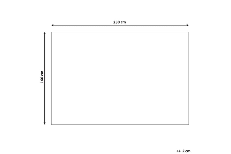 Davutlar Uldtæppe 160x230 cm - Beige - Tekstiler - Tæpper - Moderne tæppe - Uldtæppe
