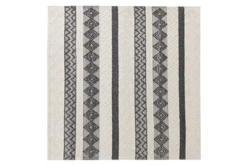 Davutlar Uldtæppe 200x200 cm - Beige - Tekstiler - Tæpper - Moderne tæppe - Uldtæppe