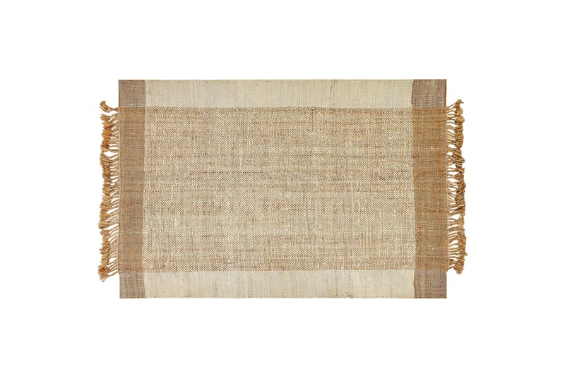 Dedemli Jutetæppe 200x300 cm - Beige - Tekstiler - Tæpper - Moderne tæppe - Sisaltæpper