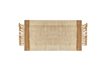 Dedemli Jutetæppe 80x150 cm - Beige - Tekstiler - Tæpper - Moderne tæppe - Sisaltæpper
