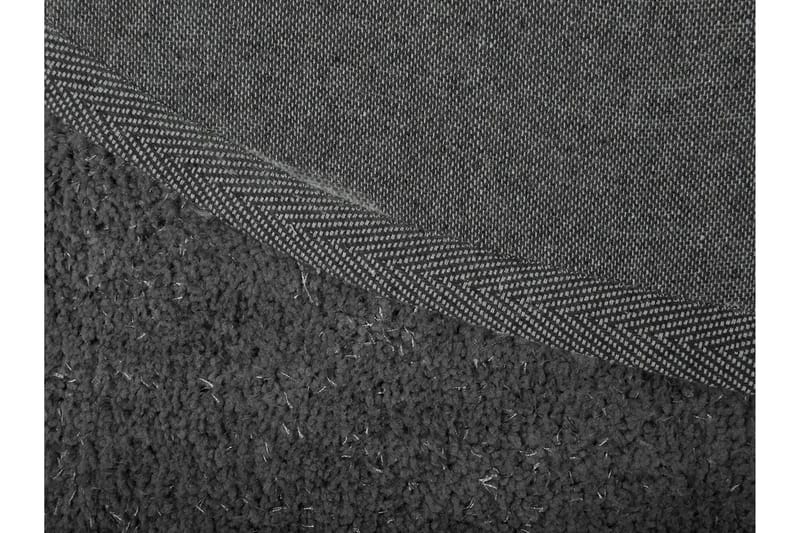 Demre Tæppe 200x200 cm - Mørkgrå - Tekstiler - Tæpper - Moderne tæppe - Ryatæpper