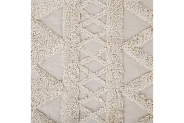 Didim Bomuldstæppe 160x230 cm - Beige - Tekstiler - Tæpper - Moderne tæppe - Bomuldstæpper