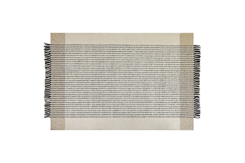 Divarli Uldtæppe 200x300 cm - Beige - Tekstiler - Tæpper - Moderne tæppe - Uldtæppe