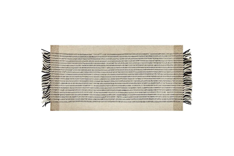 Divarli Uldtæppe 80x150 cm, Beige