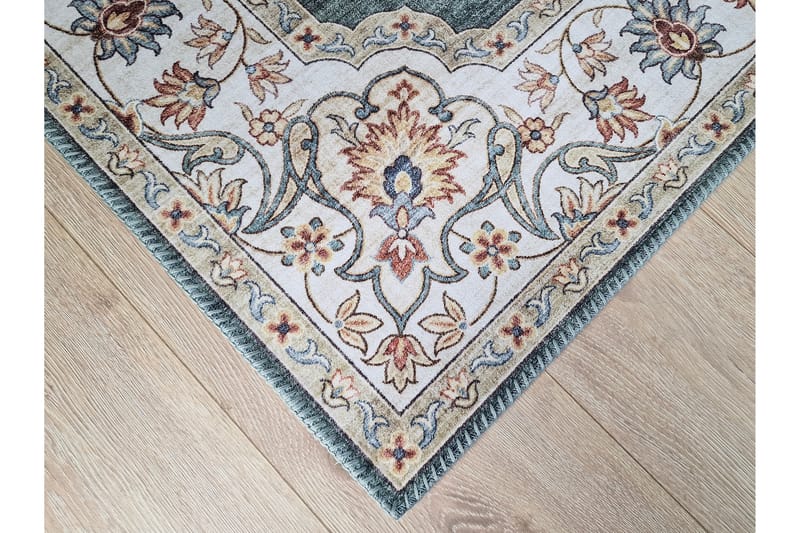 Dolce Wiltonstæppe 80x300 cm Rektangulær - Grøn - Tekstiler - Tæpper - Moderne tæppe - Wiltontæpper