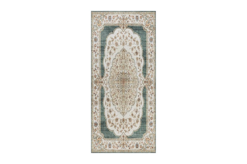 Dolce Wiltonstæppe 80x300 cm Rektangulær - Grøn - Tekstiler - Tæpper - Moderne tæppe - Wiltontæpper