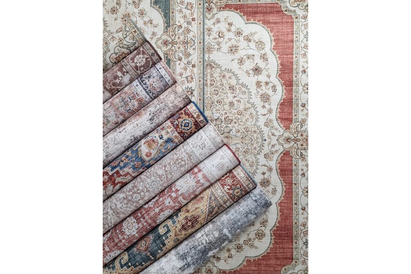 Dolce Wiltonstæppe 80x300 cm Rektangulær - Rød - Tekstiler - Tæpper - Moderne tæppe - Wiltontæpper
