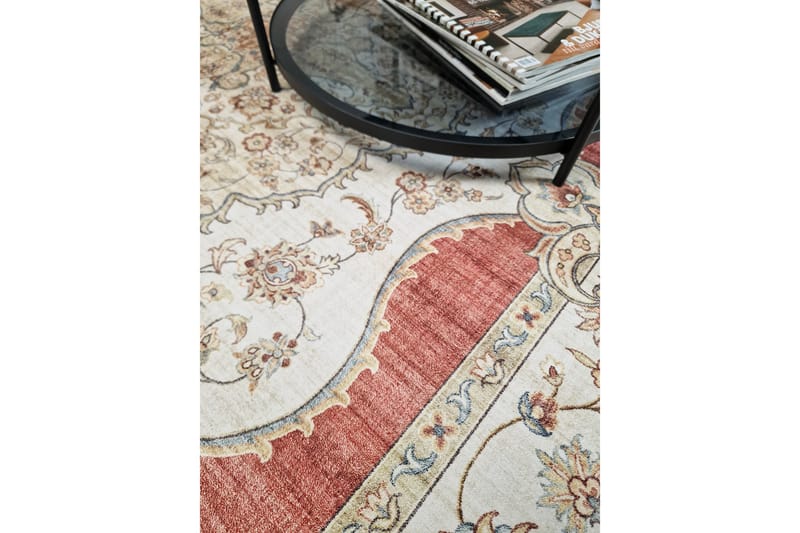 Dolce Wiltonstæppe 80x300 cm Rektangulær - Rød - Tekstiler - Tæpper - Moderne tæppe - Wiltontæpper