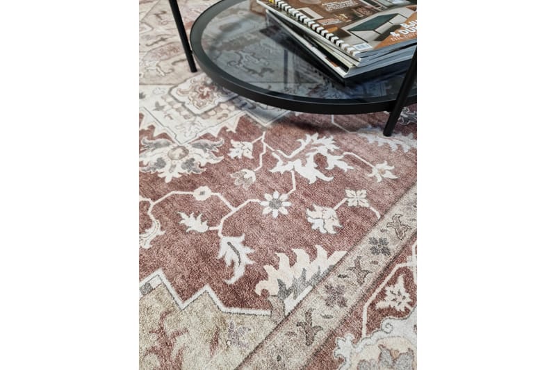 Dolce Wiltonstæppe 80x300 cm Rektangulær - Taupe - Tekstiler - Tæpper - Moderne tæppe - Wiltontæpper