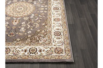 Dubai Medallion Wiltontæppe 160x230 cm - Grå - Tekstiler - Tæpper - Moderne tæppe - Mønstrede tæpper
