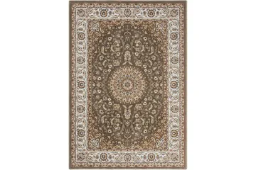 Dubai Medallion Wiltontæppe 80x200 cm - Champange - Tekstiler - Tæpper - Moderne tæppe - Wiltontæpper