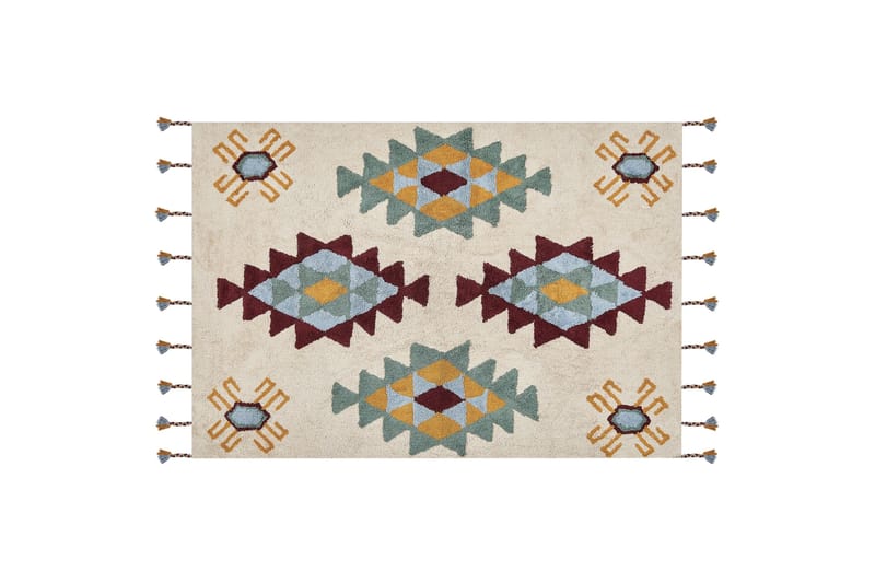 Duzce Ryetæppe 160x230 cm, Beige