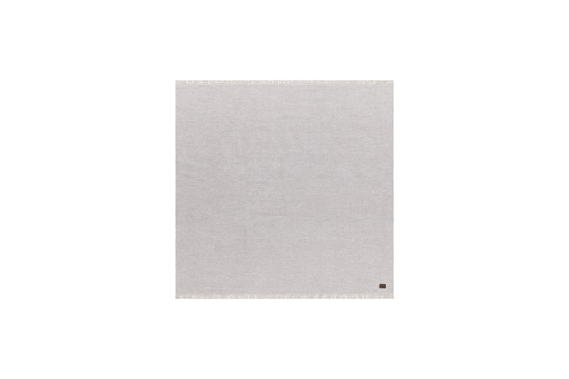 Eden Uldtæppe 250x250 cm Kvadratisk - Sølv - Tekstiler - Tæpper - Moderne tæppe - Uldtæppe