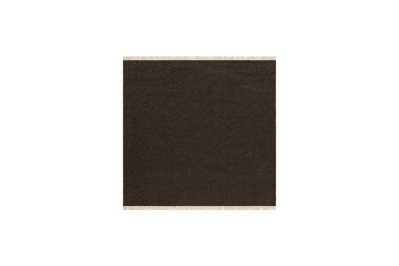 Eden Uldtæppe 250x250 cm Kvadratisk - Taupe - Tekstiler - Tæpper - Moderne tæppe - Uldtæppe