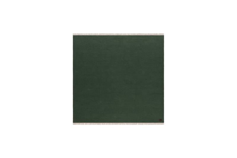 Eden Uldtæppe 300x300 cm Kvadratisk - Smaragdgrøn - Tekstiler - Tæpper - Moderne tæppe - Uldtæppe