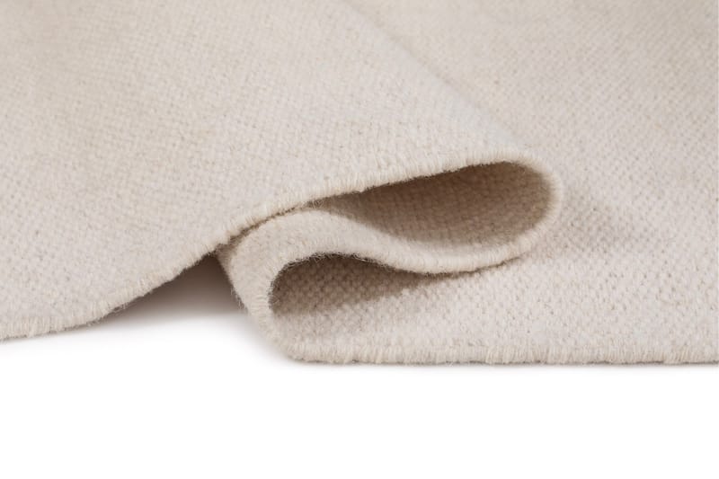 Eden Uldtæppe 75x150 cm Rektangulær - Creme - Tekstiler - Tæpper - Moderne tæppe - Uldtæppe