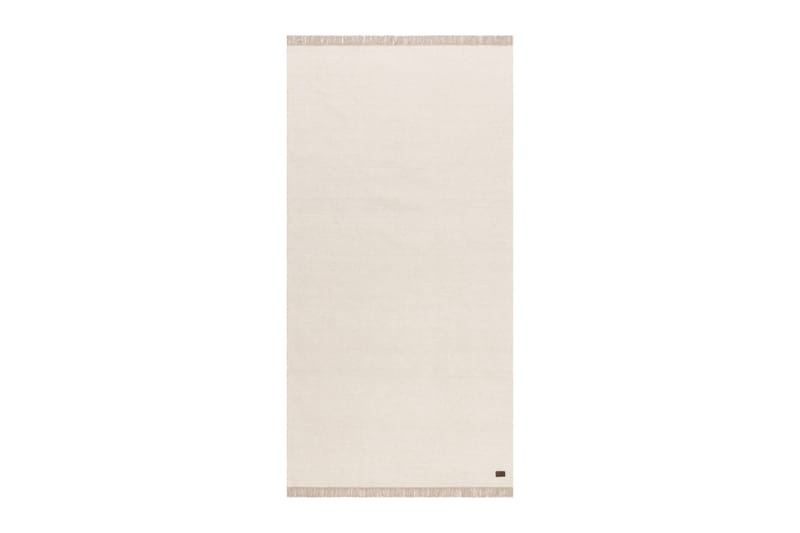 Eden Uldtæppe 75x150 cm Rektangulær - Creme - Tekstiler - Tæpper - Moderne tæppe - Uldtæppe