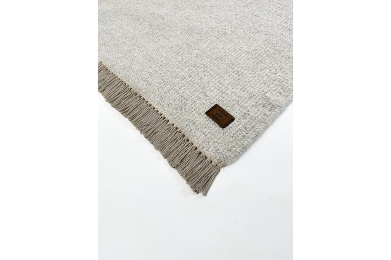 Eden Uldtæppe 75x150 cm Rektangulær - Sølv - Tekstiler - Tæpper - Moderne tæppe - Uldtæppe