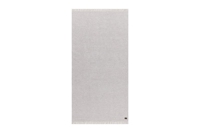 Eden Uldtæppe 75x150 cm Rektangulær - Sølv - Tekstiler - Tæpper - Moderne tæppe - Uldtæppe