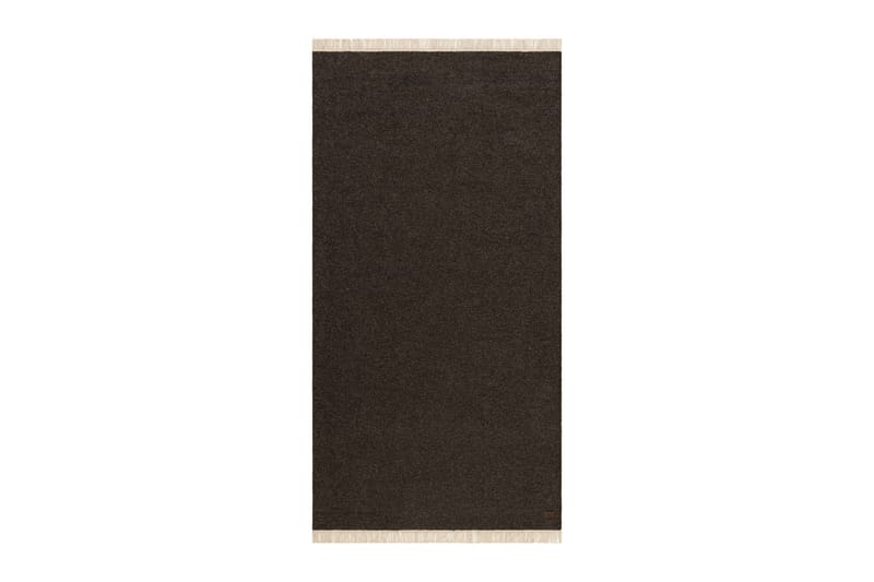 Eden Uldtæppe 75x150 cm Rektangulær - Taupe - Tekstiler - Tæpper - Moderne tæppe - Uldtæppe