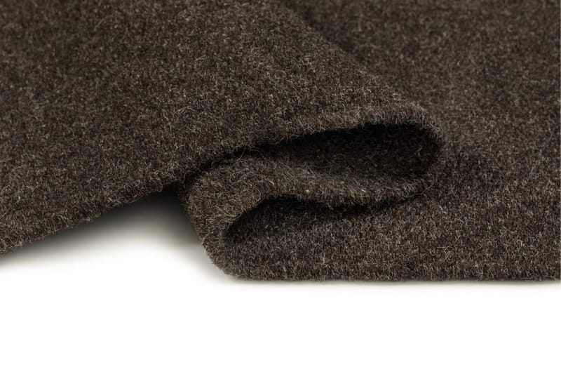 Eden Uldtæppe 75x150 cm Rektangulær - Taupe - Tekstiler - Tæpper - Moderne tæppe - Uldtæppe